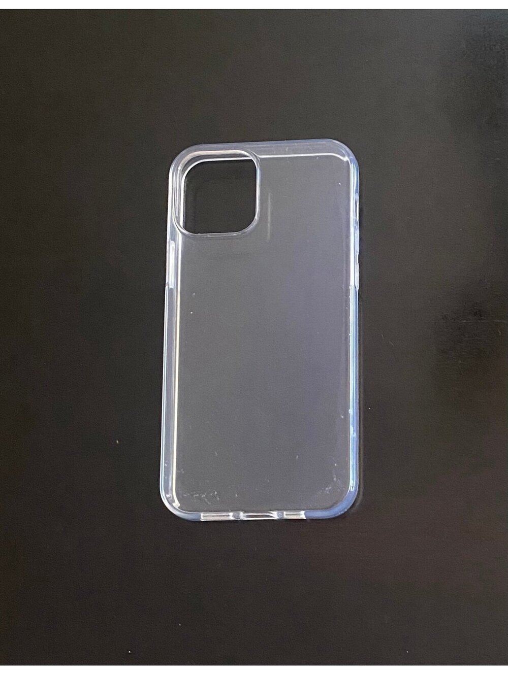 Onn Protective Gel Case for iPhone 12/12 Pro Clear